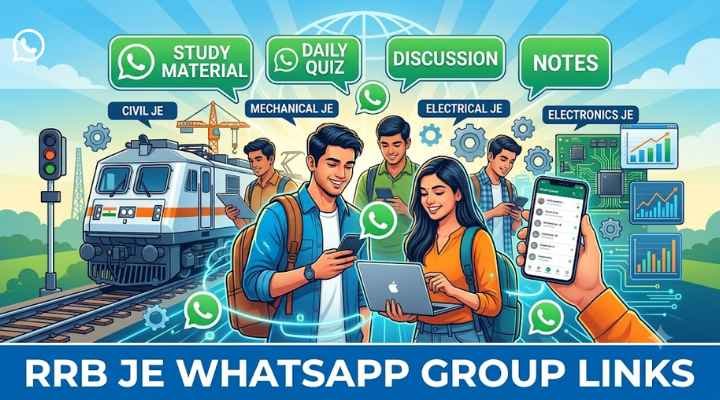 RRB JE Whatsapp Group Links